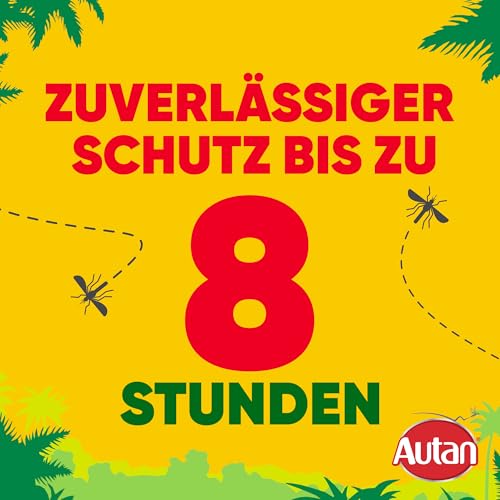 Autan Tropical Pumpspray, Mückenschutz für Körper & Gesicht, Travel Essentials, 1er Pack, (1 x 100 ml)