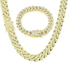 20IN Necklace + Bracelet|Gold