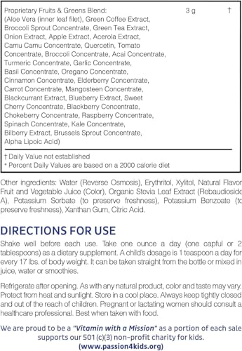 Passion 4 Life 1PACKFBM Mega Liquid Multivitamins, Trace Minerals, Amino Acids thumb #5