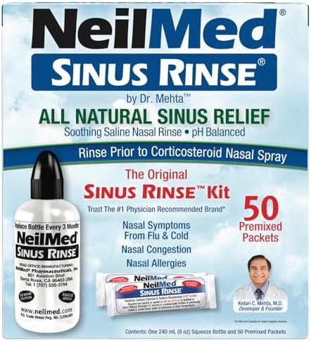 Texas Woman Dies After Nasal Rinse with Tap Water: The Hidden Dangers of Naegleria fowleri 3 NeilMed Sinus Rinse - A Complete Sinus Nasal Rinse Kit, 50 count ...