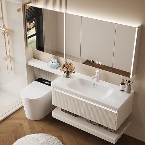 Bathroom Vanity with Single Sink, 76