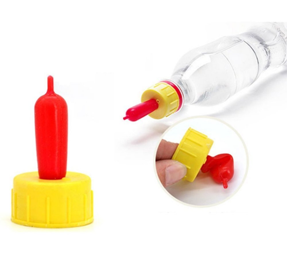 Weilan 8 Pcs Small Animal Milk Drink Nipple Soft Rubber Pacifier for