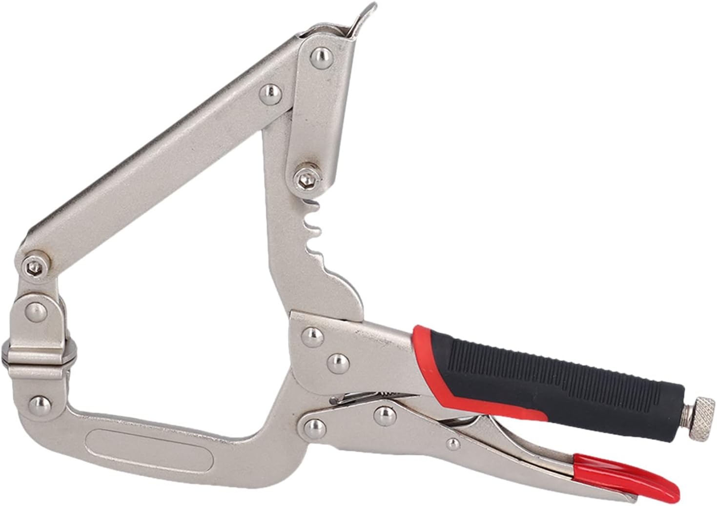 Locking Clamp C Clamp Tool -C Clamp Locking Pliers 4 Gear Adjustable Large Opening Clamping Tool for Woodworking