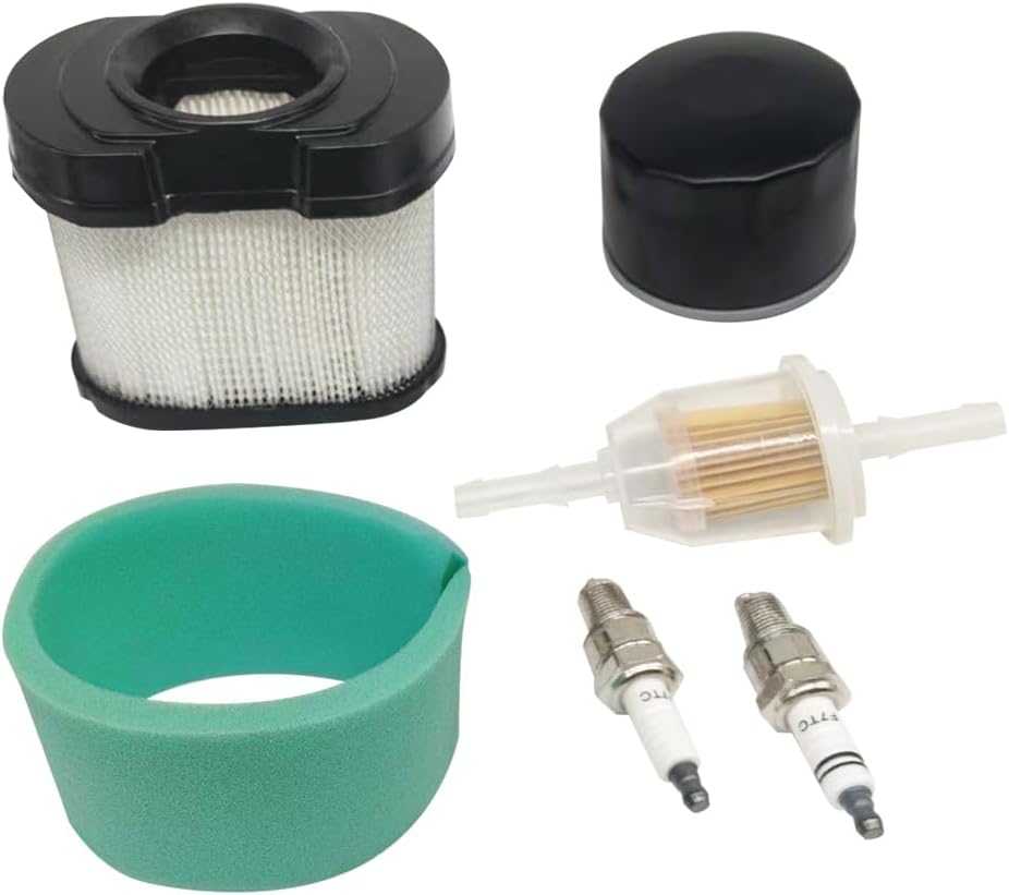 Maintenance Filter Kit Fit for John Deere Z515E ZTrak Zero-Turn Lawn Mower Parts, Tune Up Service Kit Replace MIU11515 MIU11517 AM125424 AM116304 MIU11020