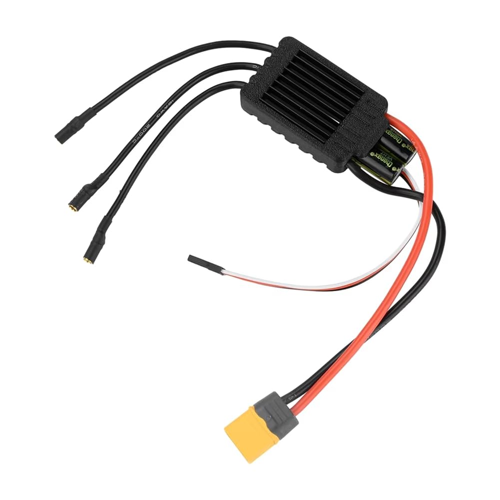 UDSKNV[KSL Electronic Speed Controller AM32 3-6S 120A Brushless Speed Controller Built in 5.2V 4A/7.2V 3.5A BEC for Drone RC Car Acccessories