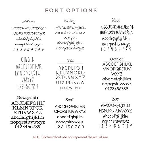 Personalized Money Clip with Kids Birthstones Sterling Silver Copper Brass Bronze Metal Father’s Day Present for Dad Grandpa Custom Engraved Wallet Front Pocket Cash Credit Card Holder 63mm x 25mm4