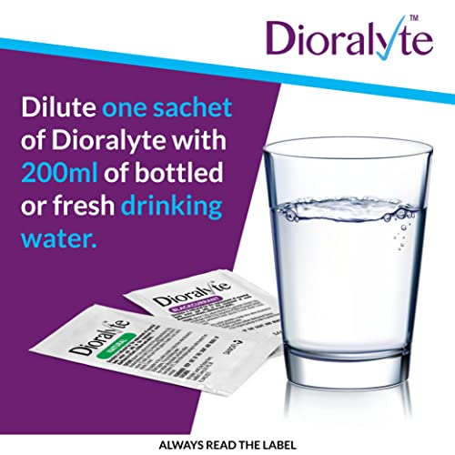 Dioralyte - Fast and Effective Supplement Treatment for Reducing Dehydration and Replacing Electrolytes (mineral salts) of Lost Body Water and Salts- Blackcurrant Flavour - 6 Sachets - Image 7