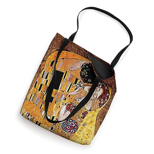 Gustav Klimt The Kiss - Vintage Art Nouveau Tote Bag miniatura 2