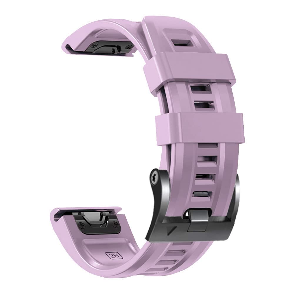 Correa Garmin Fenix 7X silicona 26 mm para entrenamientos de montaña y natación 8
