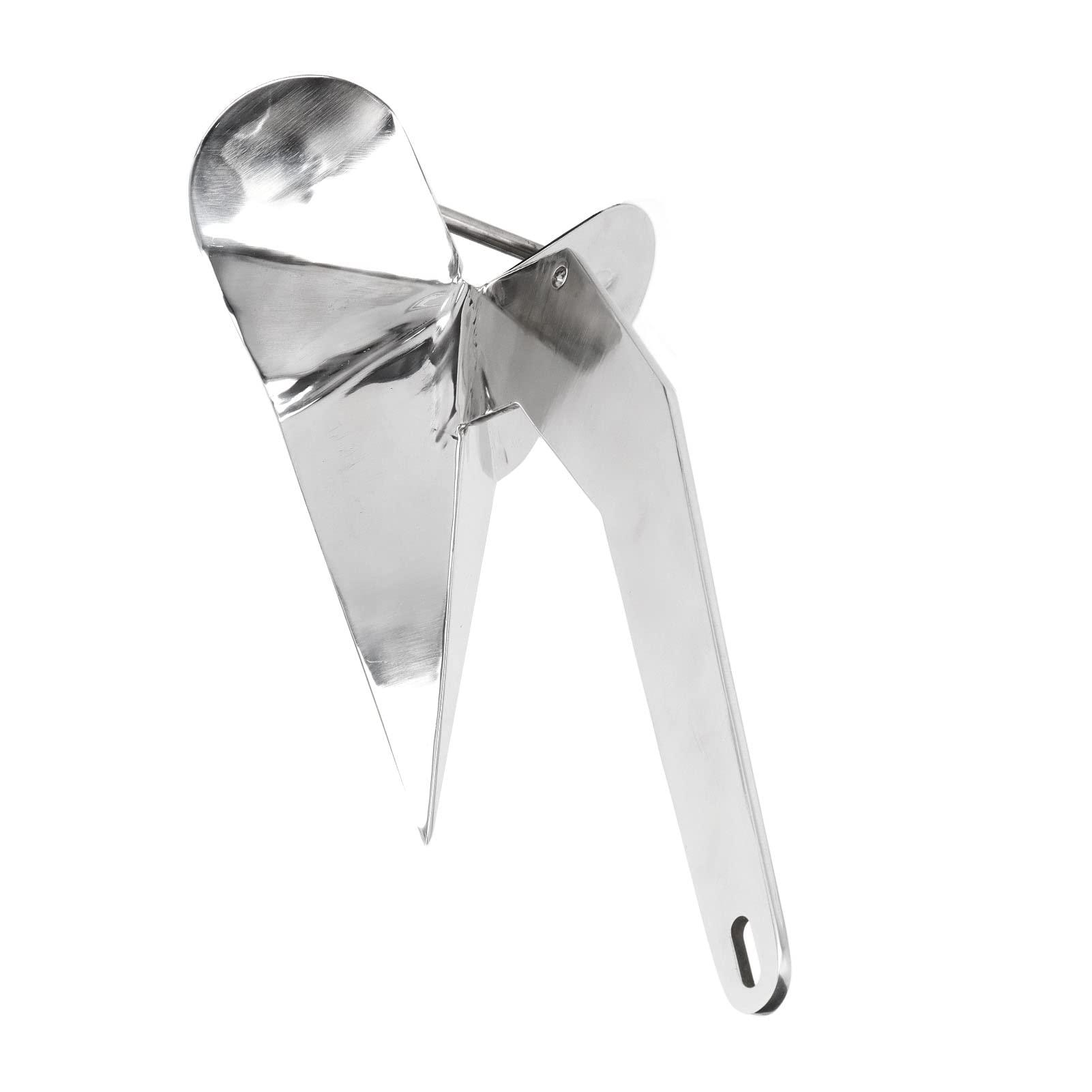 Ancla para Barco Torvex, Ancla de arado Estilo Delta de 4 kg, Ancla Marina Tipo ala Triangular para Amarre de Barcos en la Playa, sujeción de
