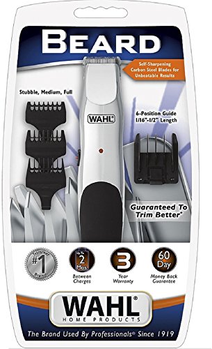 Wahl Rechargeable Beard Trimmer Kit 1 ea (Pack of 9)