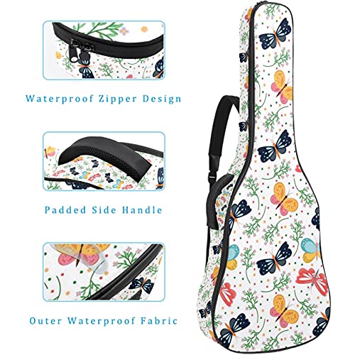 Housse de guitare acoustique matelassée pour protéger votre dos