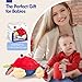 hahaland Baby Toys 12-18 Months - Crawling Musical Dancing Walking Moving Bouncing Learning Crab Tummy Time Toy Sensory Toddler Travel Toys for 1-3 Year Old Christmas Birthday Gifts Stocking Stuffers