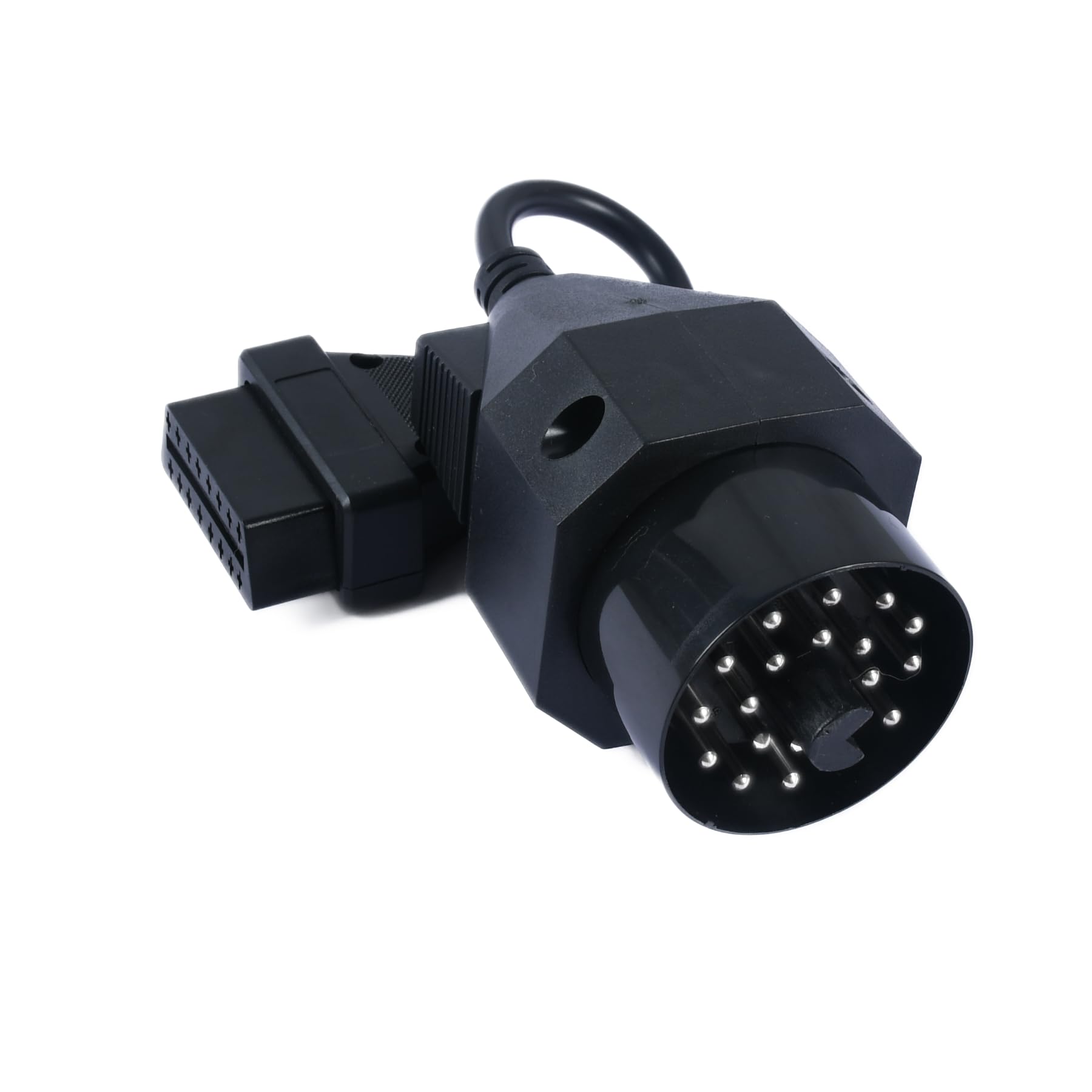 20PIN 20-pinowy do 16PIN OBD2 kompatybilny z BMW OBD E28 E30 E34 E36 E38 E39 E46 E53 kabel adaptera złącza
