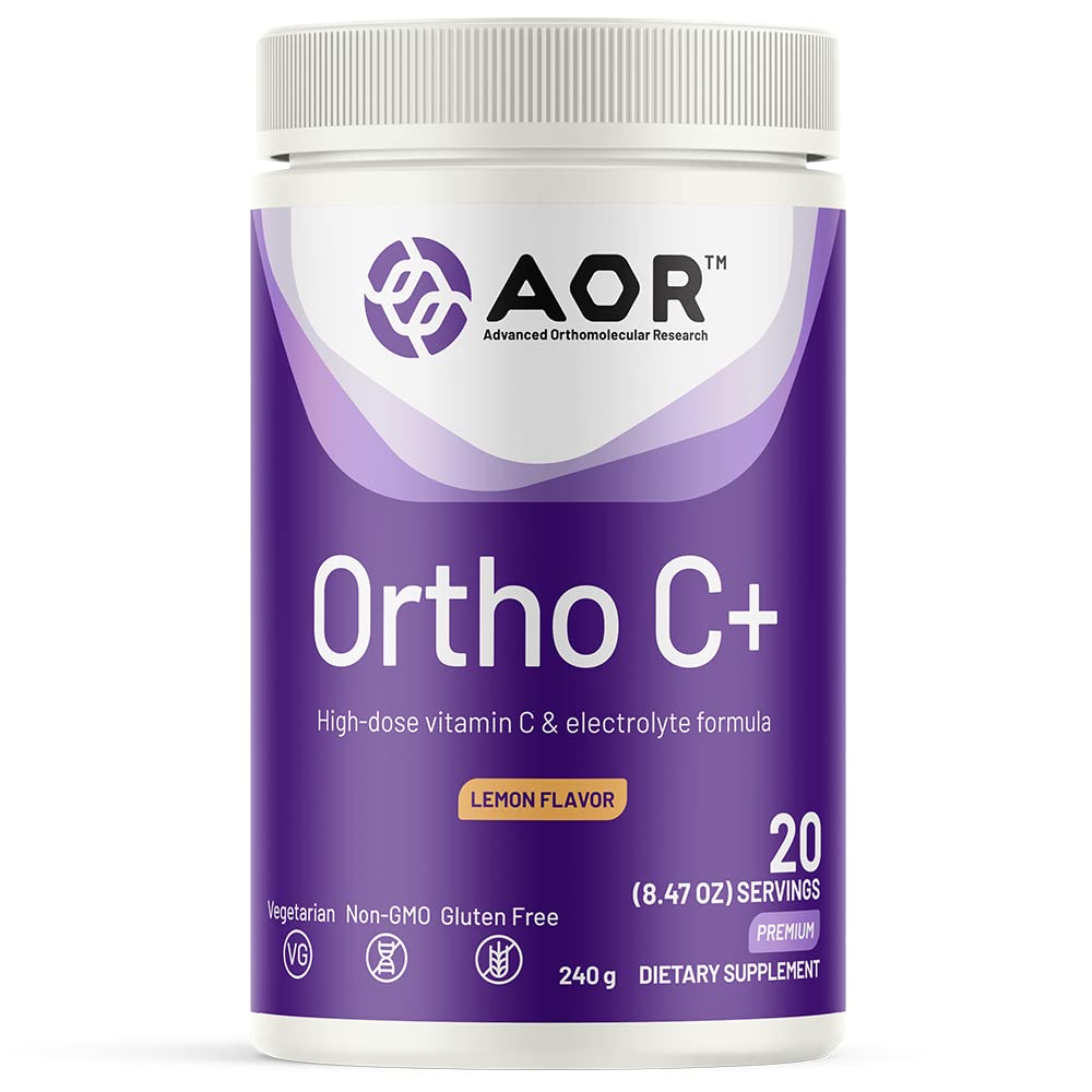 AOROrtho C+, High-dose Vitamin C & Electrolyte Formula, 240g (20 Servings)