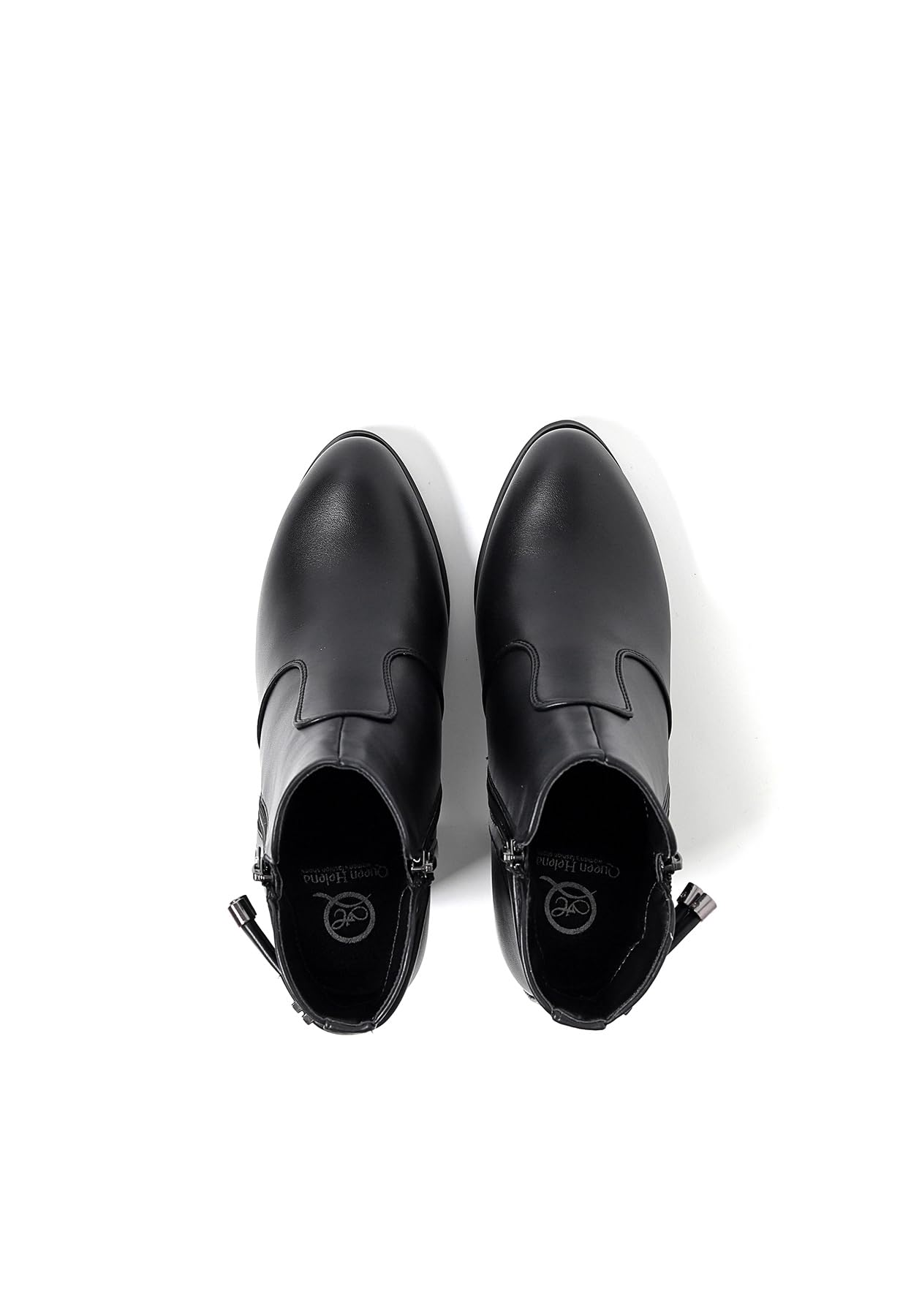 QUEEN HELENA Tronchetti Stivaletti Bassi con Tacco Donna X29-120