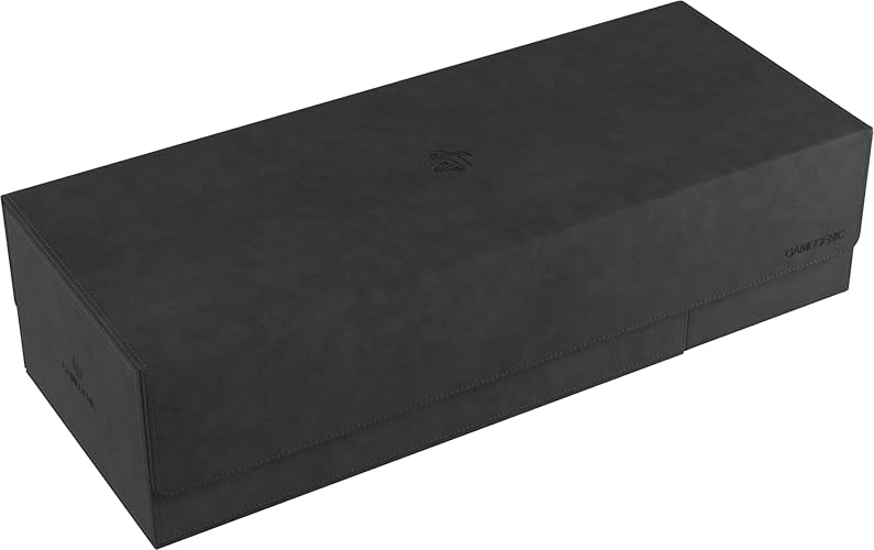 Gamegenic Cards’ Lair Pro 1000+ Convertible Gaming Box - Premium Storage and Organization for Serious Gamers, Holds Cards, Deck Boxes, and Accessories, Black Color, Made