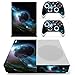 Produktbild DOTBUY Xbox ONE S Design Folie Vinyl Aufkleber für Konsole + 2 Controller + Kamera Skin Sticker Set (Dark Earth)