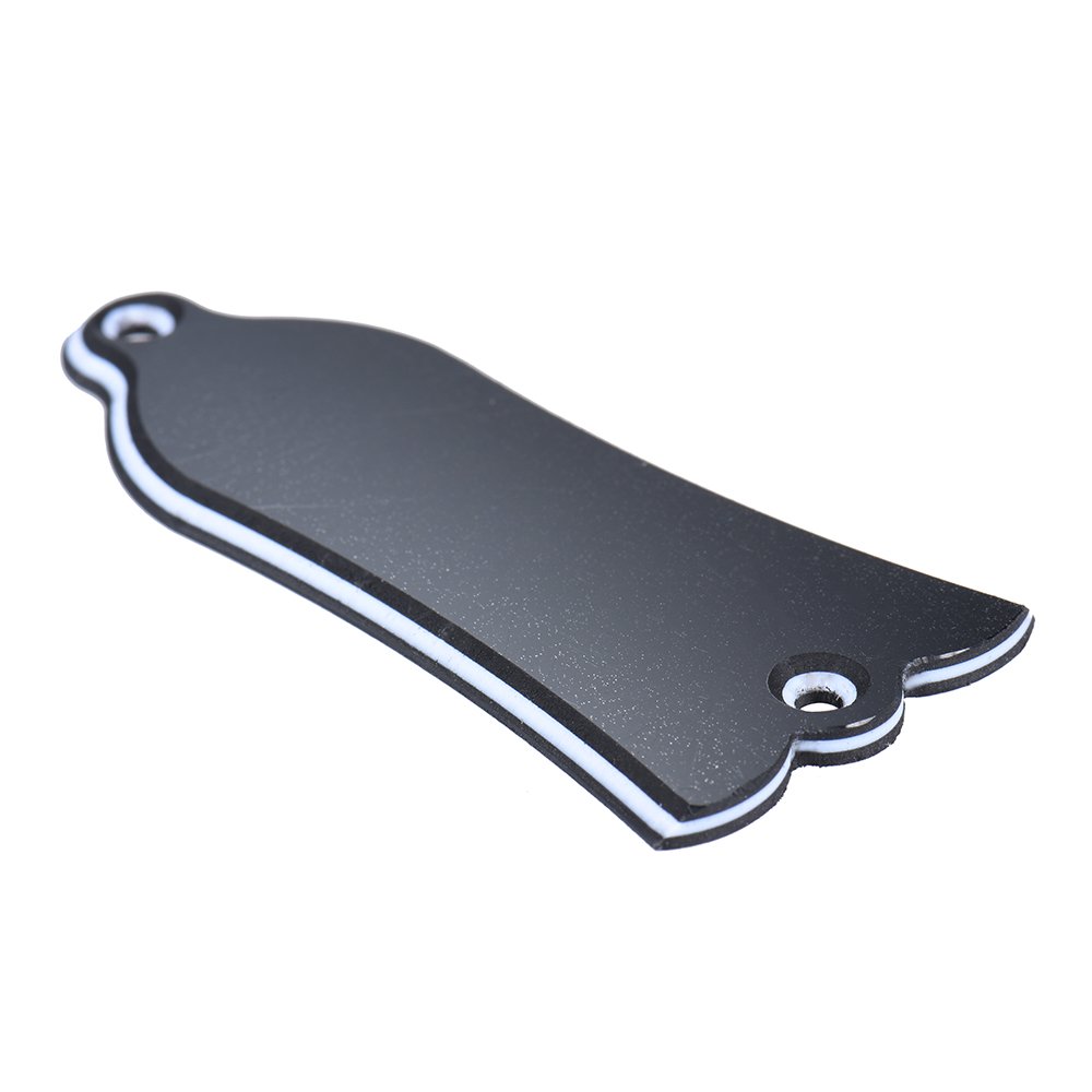 truss rod cover PVC binder cover 2 otwory osłona do LP SG Flying V ES czarna w kształcie bell