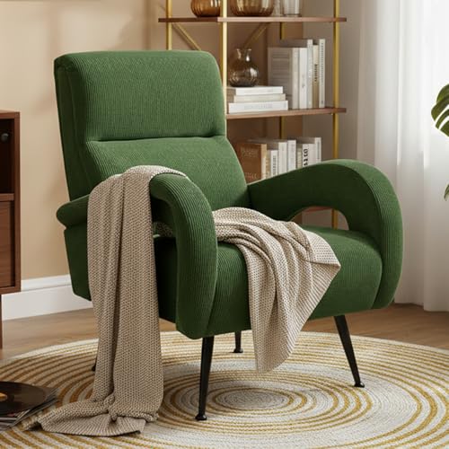 Elevyoliv High Back Corduroy Chair