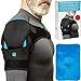 2-in-1 Shoulder Brace for Women/Men with Gel Shoulder Heating Pad-Right/Left Frozen Shoulder Ice Pack Rotator Cuff Support Brace at no Cost-Shoulder Support Brace-Shoulder Pain Relief Shoulder Wrap