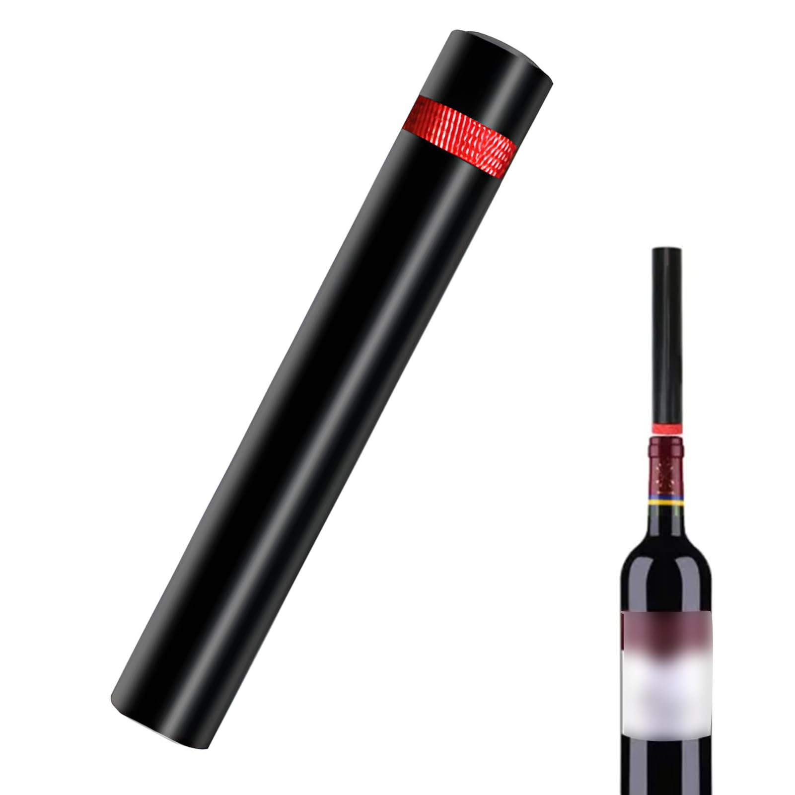 Korkenzieher Druckluft,Weinöffner Druckluftkorkenzieher,2-In-1 Luftdruck Weinöffner, Weinflaschenöffner,Tragbarer Reisetaschen-Luftdruckpumpe,Für Zuhause,Restaurant,Weinliebhaber