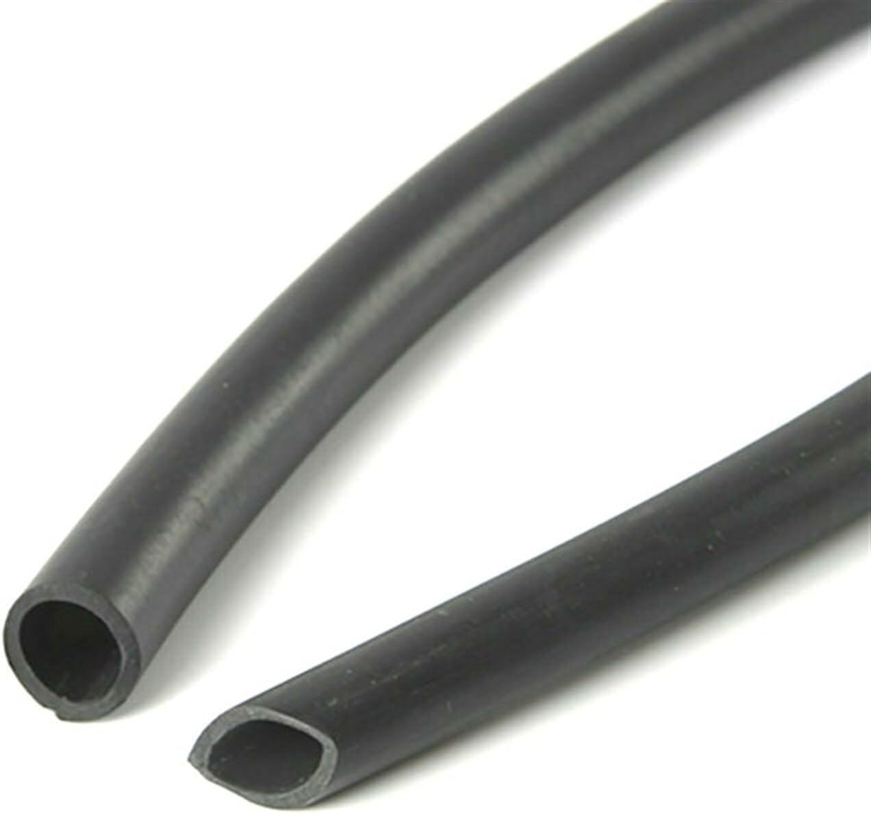Manguera Negra de Caucho de nitrilo Resistente al Combustible Adecuada for el Suministro de Gasolina a carburadores(8x14mm)