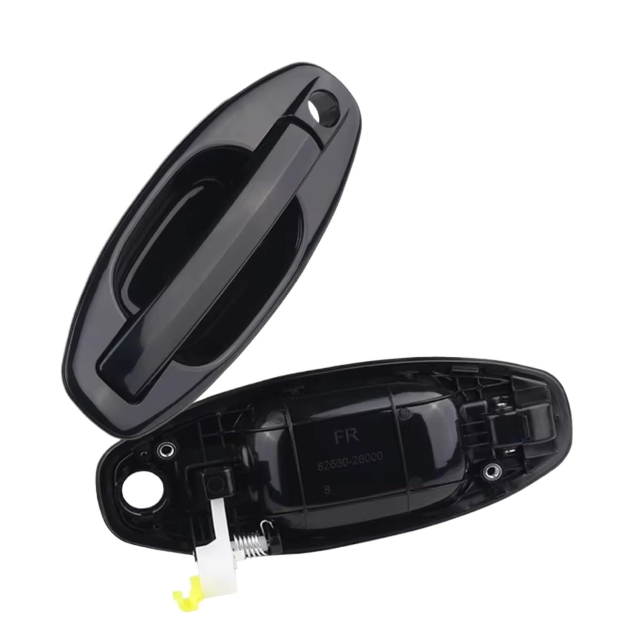 LERYYCX with a Clasp Compatible with Hyundai for Santa for Fe 2001 2002 2003 2004 2005 2006 82650-26000 Outside Door Handle Exterior 4 Doors