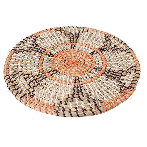 Placemats de paille tissé de qualité supérieure, dessous de table résistant - 5