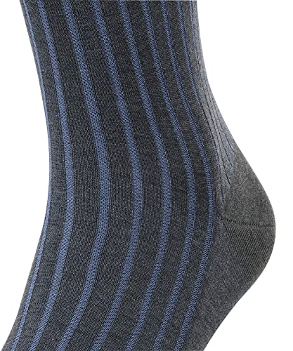 FALKE Men's Shadow Striped Cotton Knee High Socks, 1 Pair4