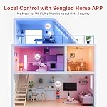 Sengled Dual Mode Smart Light Bulbs with Remote & App Control, Color Changing Bulbs, RGBW LED Light Bulbs 2700K-6500K Dimmable, 60W, Local Group Control (4P No Remote, No Support Alexa & Google) - Image 5