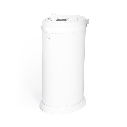 Odor-Locking Steel Diaper Pail