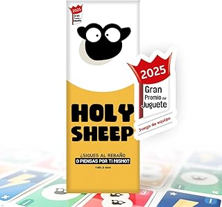 Comprar Holy Sheep - Juegos de Mesa Divertido y Original - Conexión Mental con Amigos y Familia - Juego de Cartas Rápido y Fácil, de 3 a 9 Jugadores y a Partir de 12 años - Regalo Original