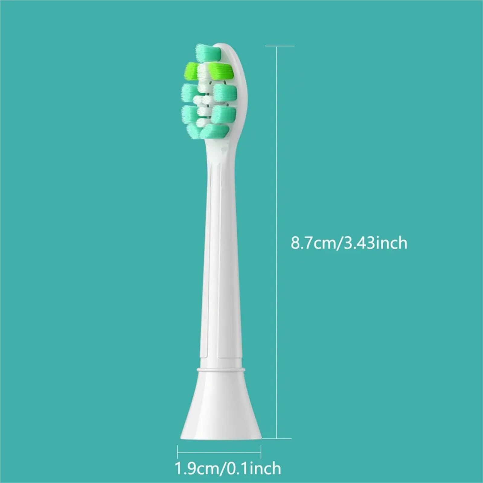 Testine di ricambio, compatibile con Philips, 2 Series HX6211 HX6213