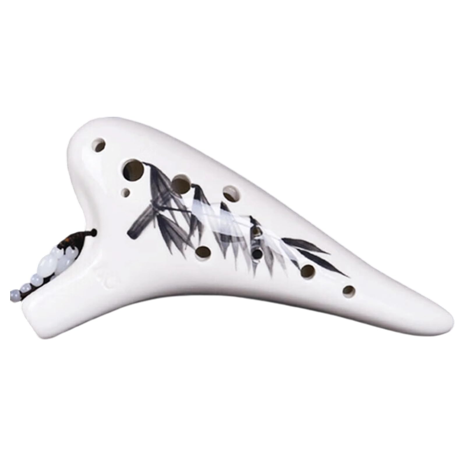 Ocarina In Ceramica Strumento Ocarina Professionale Per Principianti Contralto In Do AC A 12 Fori Per Adulti(2)