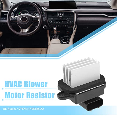 Image of ACROPIX HVAC Blower Motor Resistor AC Blower Control 27151-ZW00A VP5NEH-19E624-AA Fit for Nissan Armada 2010-2015 - Pack of 1 Black