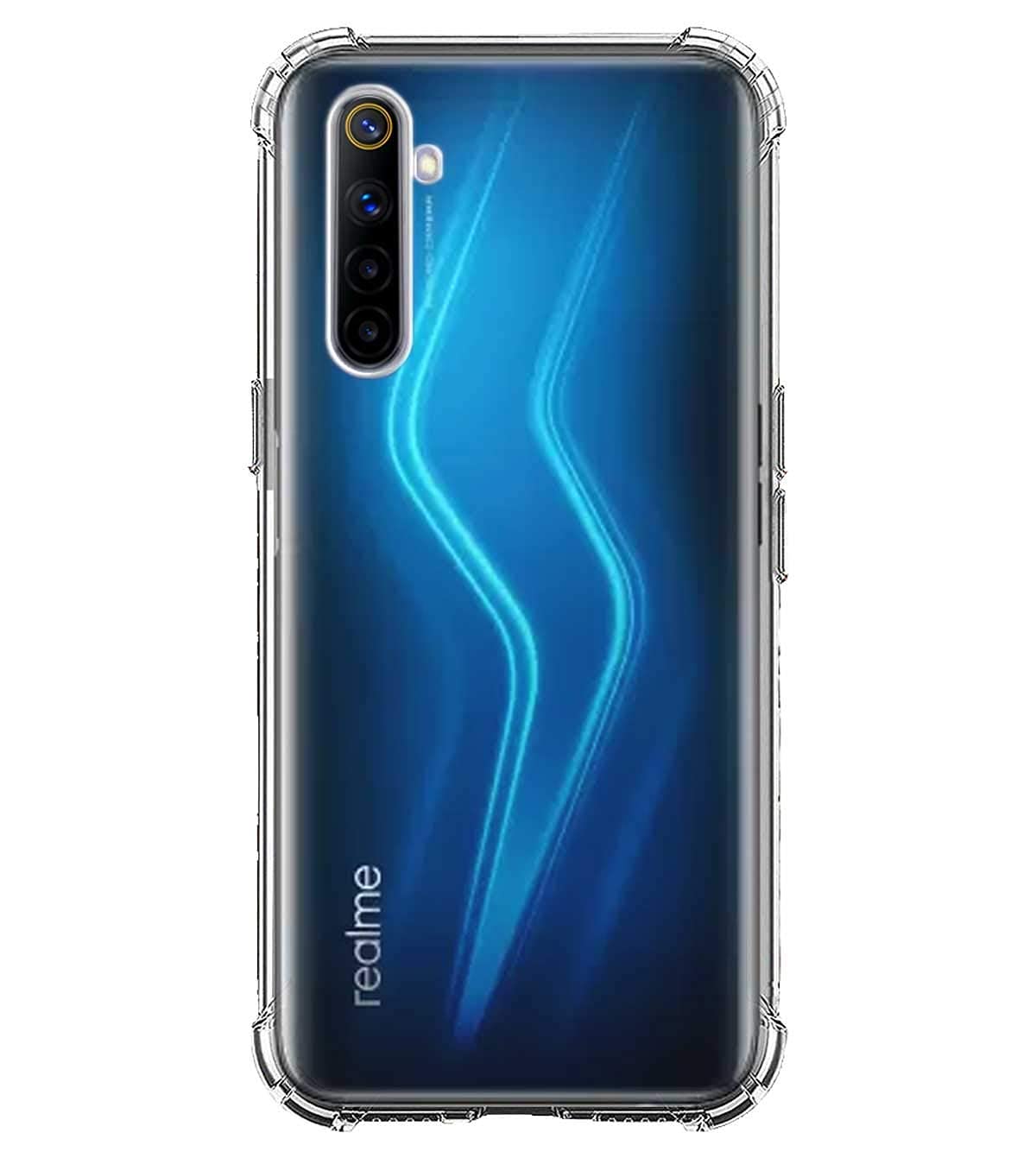 AA19® Anti-Shock Flexible Transparent Crystal Clear Protective Shockproof Hybrid Protection Back Cover with Bumper Corners for Realme 6 Pro (B08DWHCXPL) Amazon Price History, Amazon Price Tracker