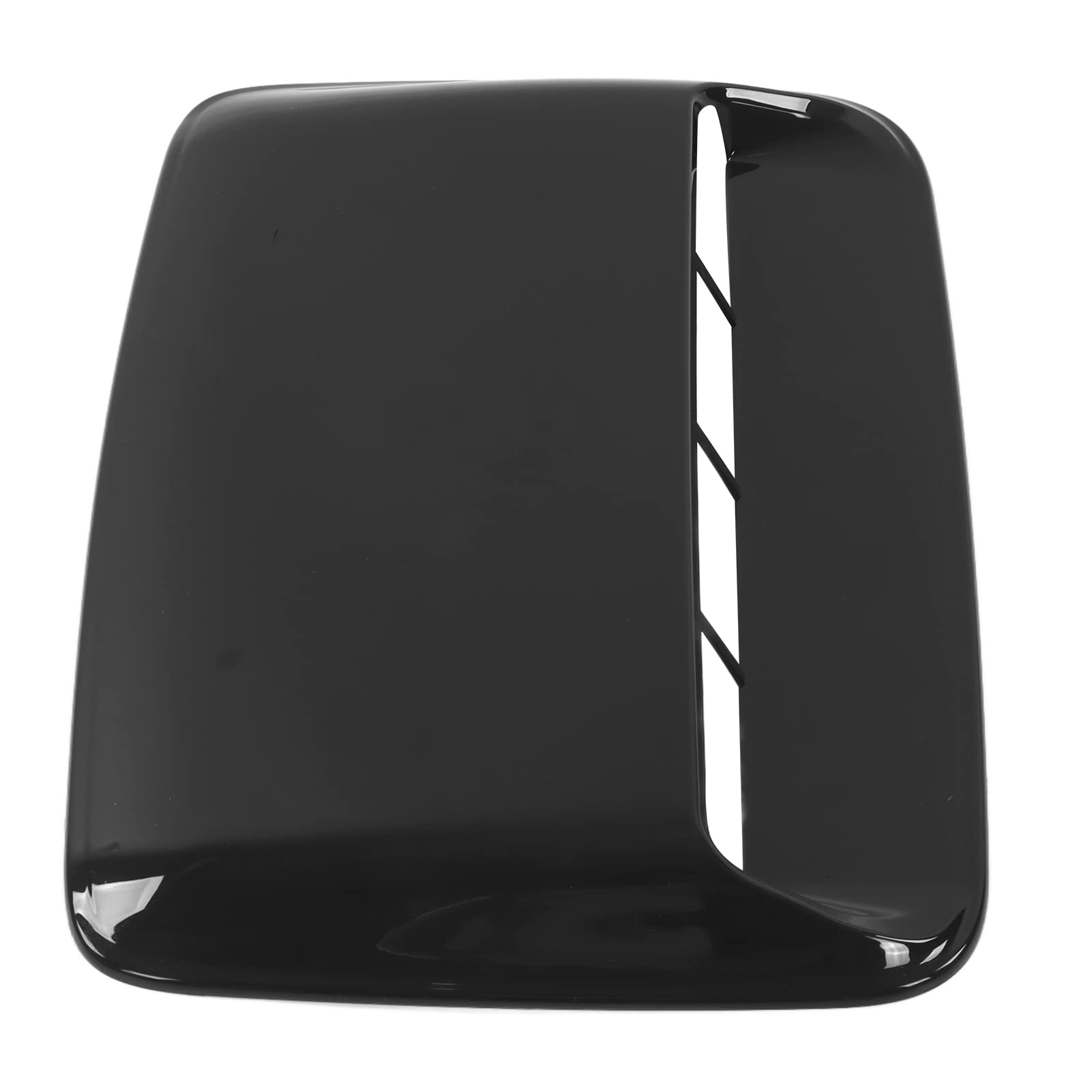 Rivestimento della presa d'aria del cofano, 2 pezzi Coperchio della presa d'aria del cofano anteriore Trim Nero lucido Universale per Mustang 2015-2017
