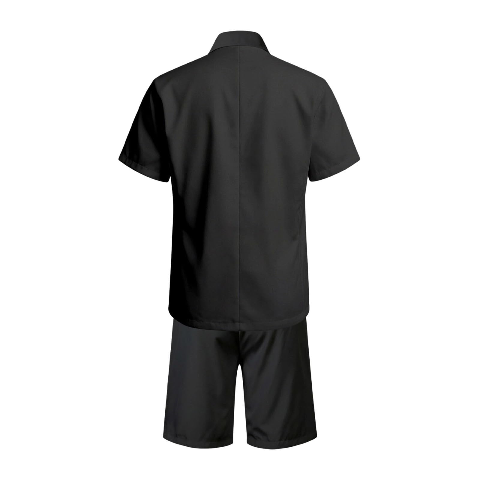Générique Blazer Uomo Estate Set Due Pezzi Giacca Manica Corta E Pantaloncini Slim Elegante Leggero Sportivo Per Ufficio E Uscite, Spiaggia, Matrimonio, Ragazzi D'Onore