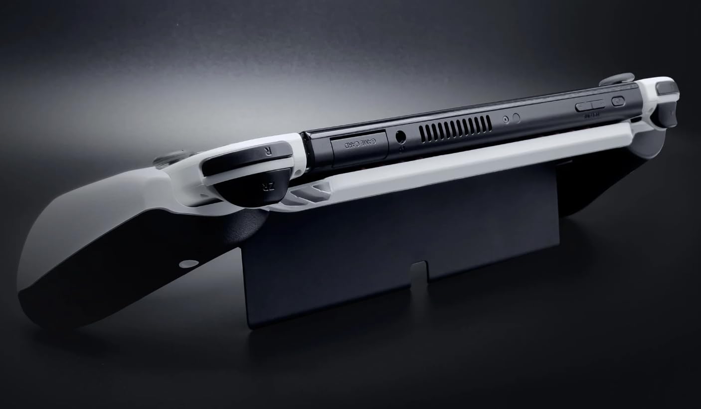 Satisfye ZenGrip Ronin White Dockable Switch Grip - Comfortable & Ergonomic, Joy Con & Switch Control