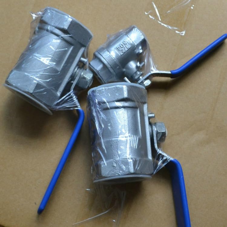 Valvola A Sfera In Acciaio Inox 304 - Filettatura Maschio 1 Pollice Per Acqua E Gasolio - Foto 2