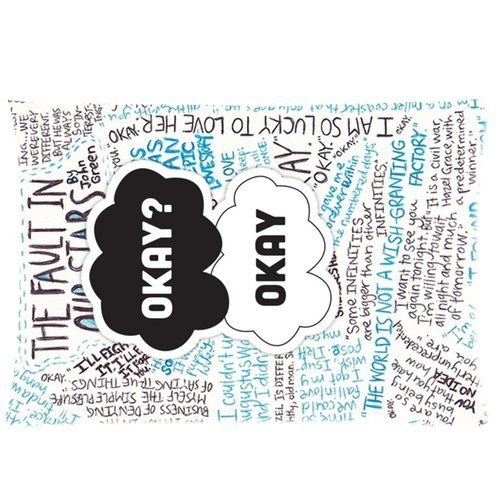 Generic The Fault in Our Stars Custom Rectangle Pillow Cases 20x30 One Side