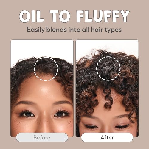 Image of I DEW CARE Tap Secret Mattifying Dry Shampoo Powder - Dark Brown V2