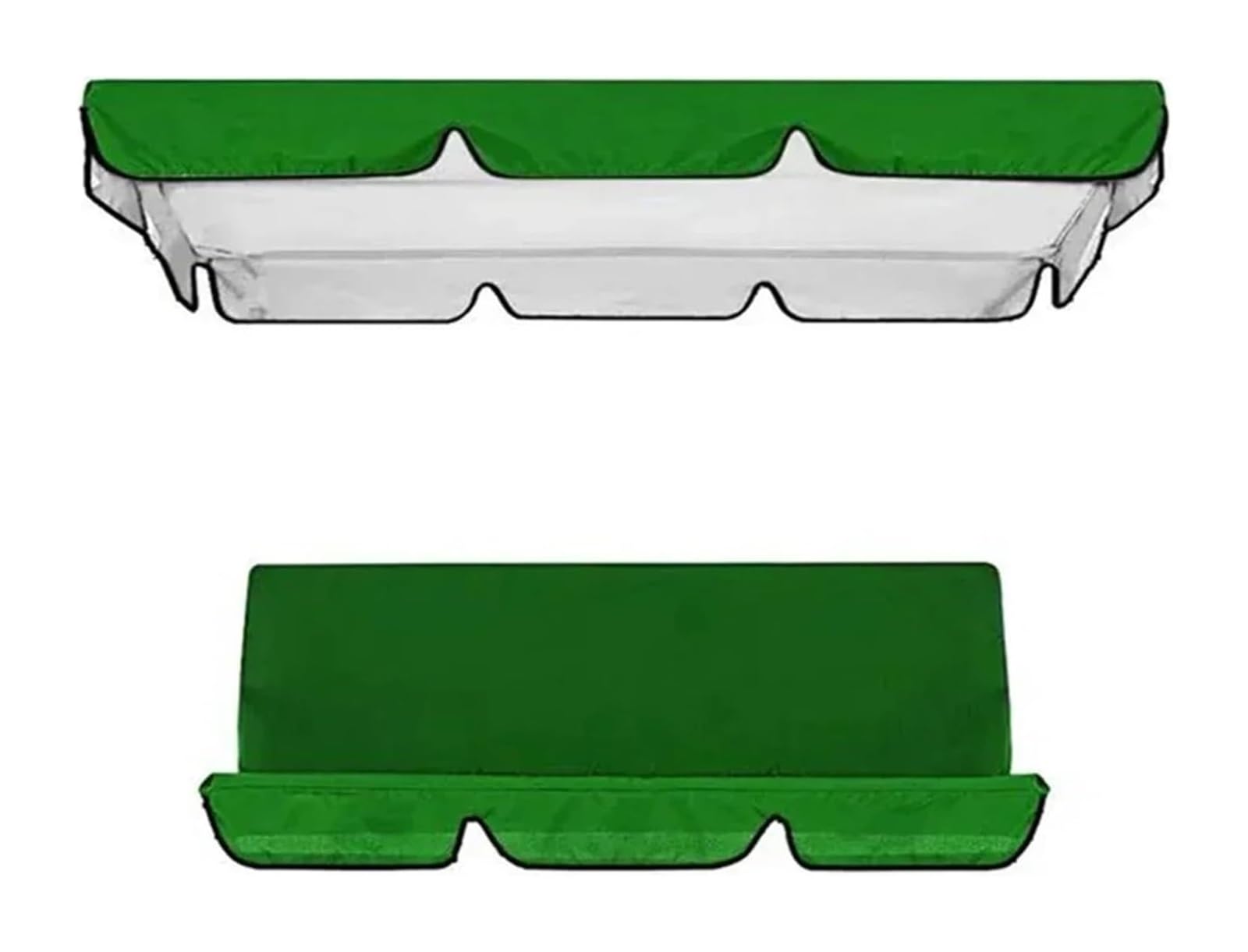 Funda para Asiento de Columpio de jardín, Reemplazo de toldo for Silla Columpio, Multicolor, Varios tamaños