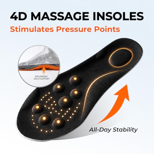 Plantillas 4D Memory Foam Hombre Mujer M 9-10/W 11-12 miniatura 3