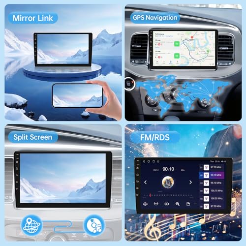 Radio para auto Hasenda 9 pulgadas pantalla táctil 2+64G miniatura 5
