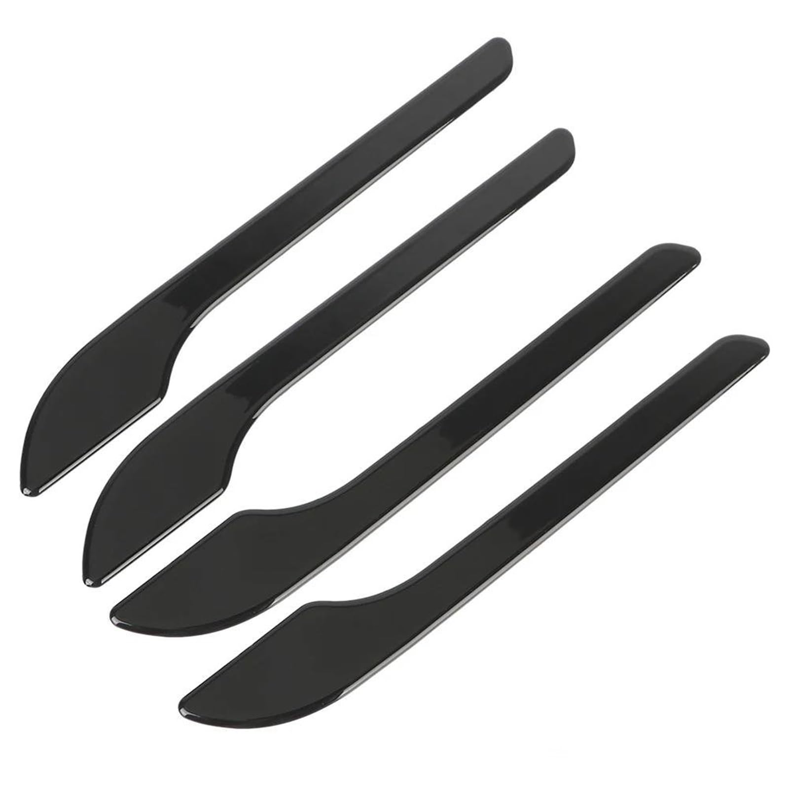 Noheeu Style 1 Car Exterior Door Handle Trim Cover Parts Accessories For Tesla For Model 3 Y 2021(Style 1)