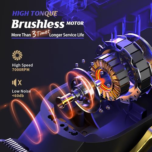 SUPRENT-PRO-Professional-Hair-Clippers-for-Men-Barber-Clippers-Set-Brushless-Motor-DLC-Coated-Blade-Cordless-Hair-Clipper-with-Zero-Gap-Hair-Trimmer-Premium-Hair-Cutting-kit-Gift-for-Men