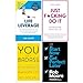 Price comparison product image Life Leverage, Just F*cking Do It, You Are a Badass, Start Now Get Perfect Later 4 Books Collection Set