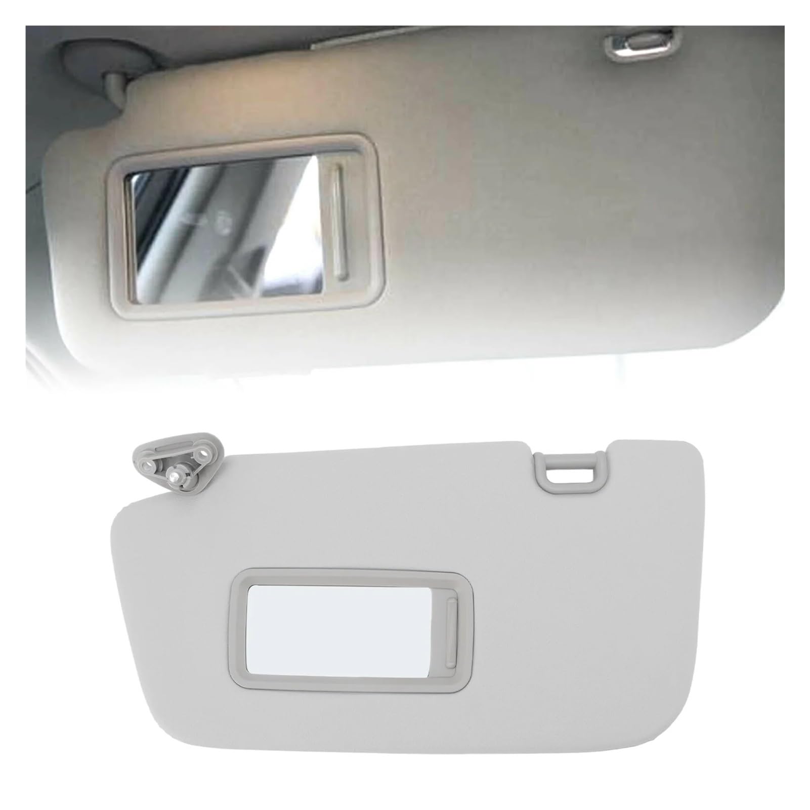 Aletta Parasole Per Subaru Per Impreza 2008 2009 2010 2011 2012 2013 2014 92011FG032ME Aletta parasole di ricambio lato guidatore sinistro grigio Parasole Interno Auto